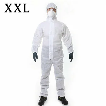 

Disposable Suit Coverall Laboratory Work Clothing Soft Waterproof Low Fiber Anti-shedding Good Antistatic Effect