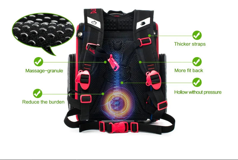 Delune школьные рюкзаки для девочек и мальчиков Новый 3D Цветочный узор мультфильм Рюкзак Детские ортопедические рюкзаки основной Mochila Infantil