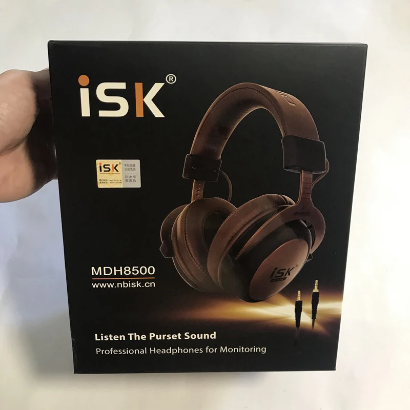 Original ISK MDH8500 Wired Gaming Earphone HIFI