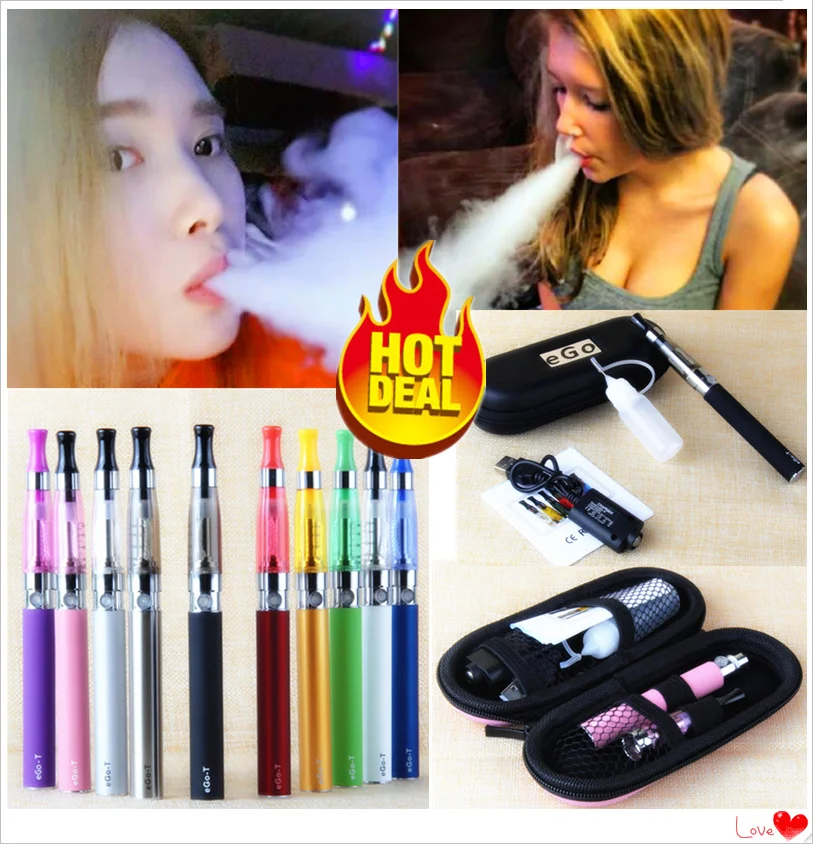 

EGo CE4 Vape Pen Kit Electronic Cigarette 650 900 1100mAh Battery 1.6ml CE4 Atomizer With USB Charger Zipper Case E-cigarettes
