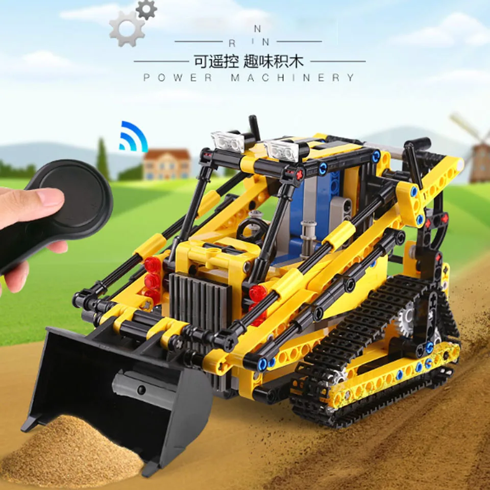 

Technic Engineering Series The Load Car Set Building Blocks Remote Control Car Toys for children Gift Compatible With legoinglys