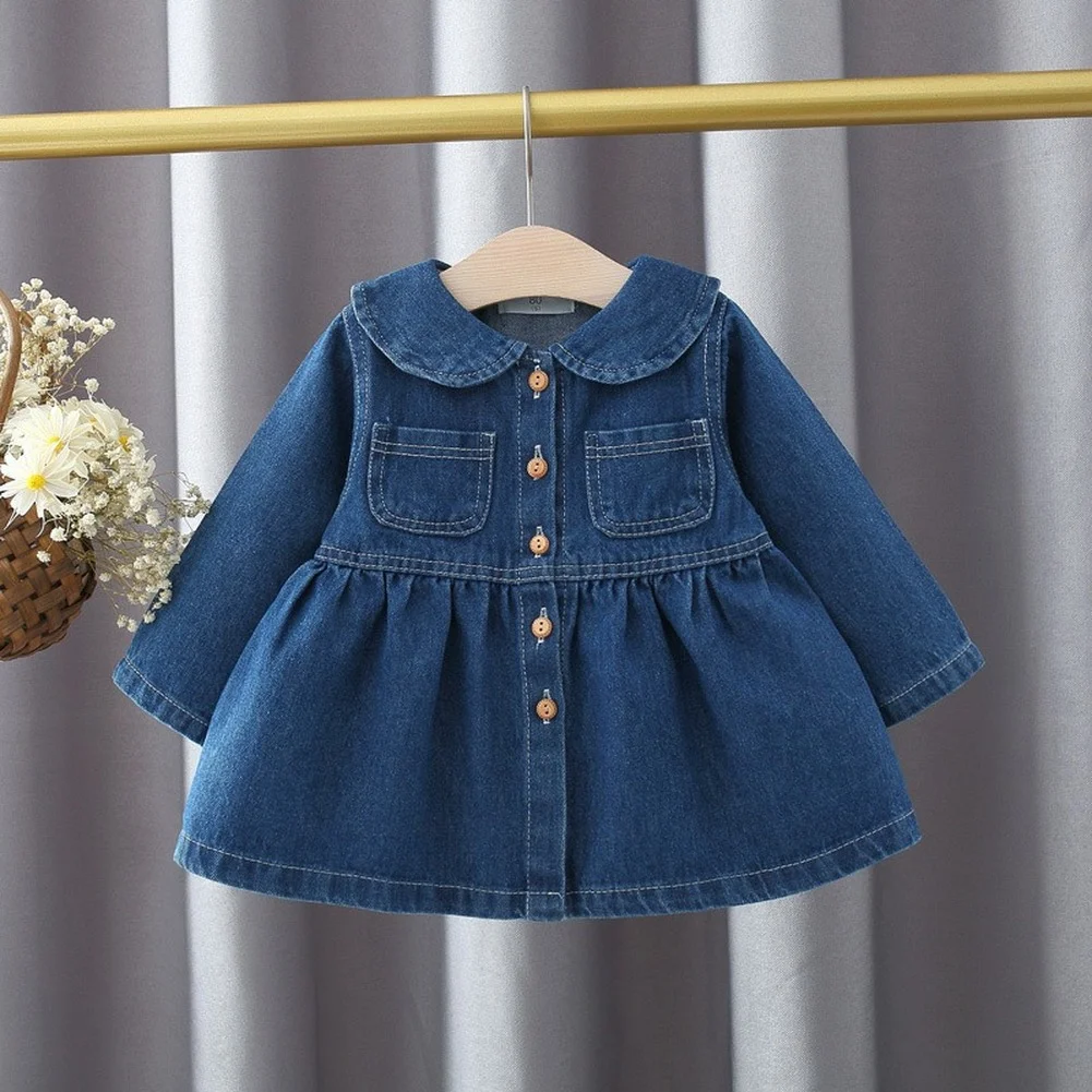 Girls' Bunny Ears Denim Jacket Coat Spring Autumn Fashion New Korean Children's Clothing Clothes Girls Baby Tops 1 2 3 4Year-Old |