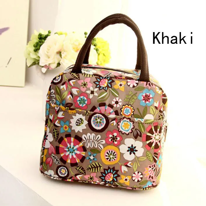 insulated canvas tote