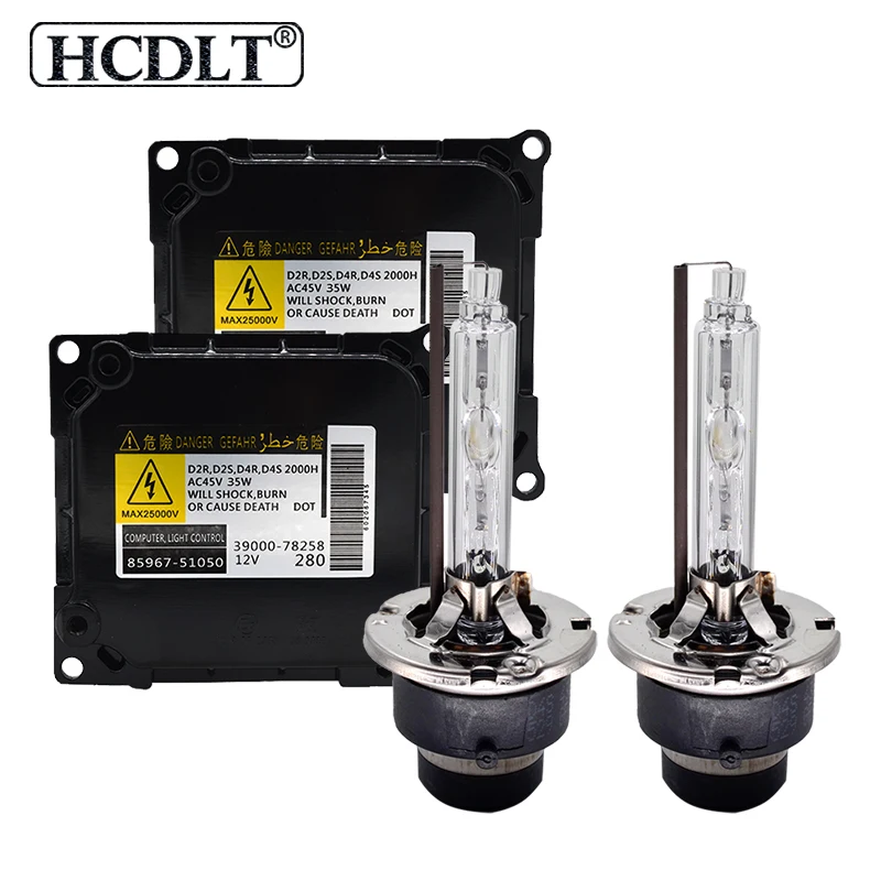 HCDLT 35W 55W D2S D4S Replacement HID Headlight Kit 4300K-8000K OEM Xenon Ballast DDLT003 85967-51050 For ES350 GS350 RX350  (1)