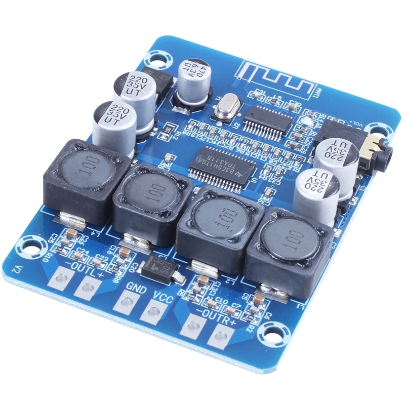 

Tpa3118 2X30W 8-26V Dc Stereo Audio Bluetooth Digital Power Amplifier Board For Diy Toys Model Amplificador Amplifiers