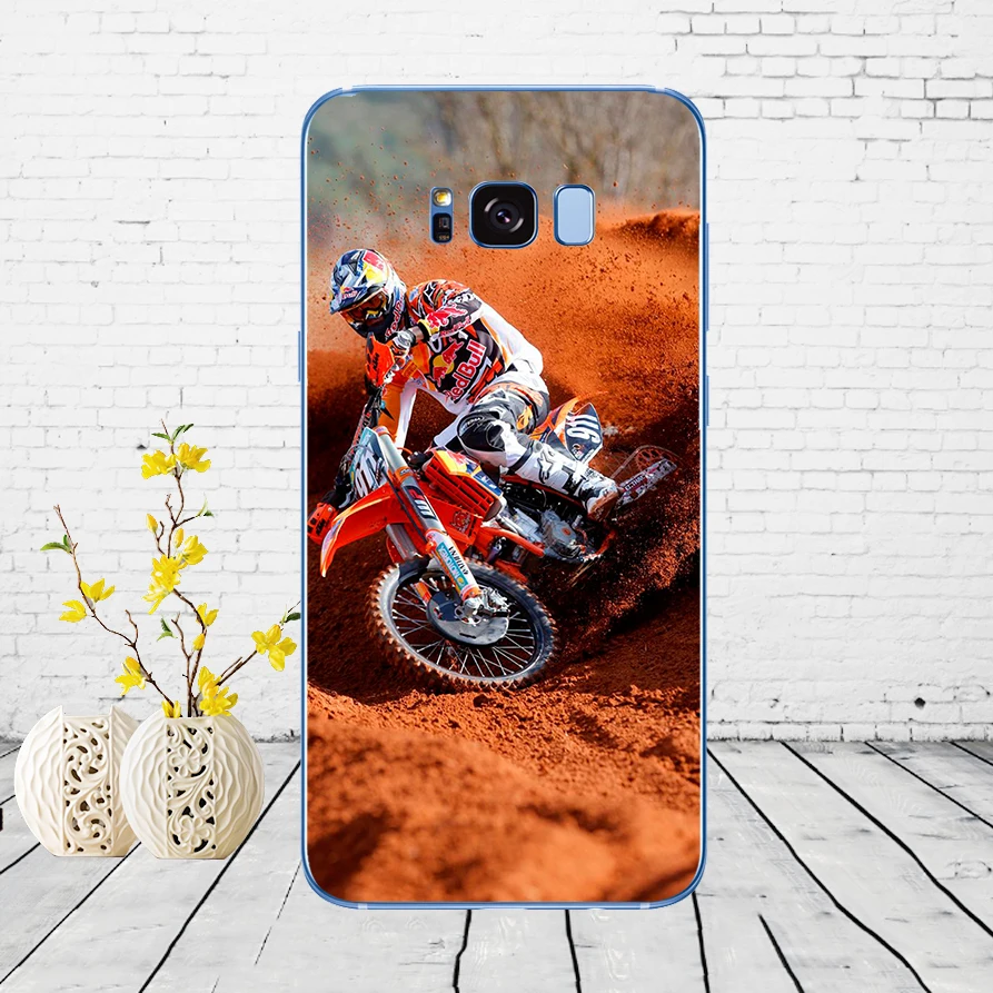 49DD moto cross dirtbikes Мягкий силиконовый чехол для Samsung Galaxy S6 S7 edge S8 S9 S10 plus A70 A50 чехол - Цвет: 14