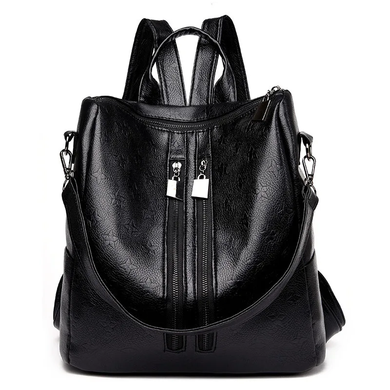 

Autumn And Winter New Style Backpack 2017 Fashion Backpack Snakeskin Trend WOMEN'S Bag Casual Backpack 188-175