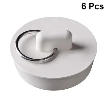 

6pcs Practical Useful Sink Stoppers Drain Plugs for Bathroom Home Kitchen