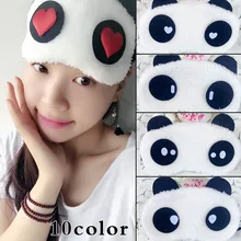 Милый креативный накладной глаз в Корейском стиле с изображением панды, защитная накладка для глаз из мультфильма из мягкого плюша