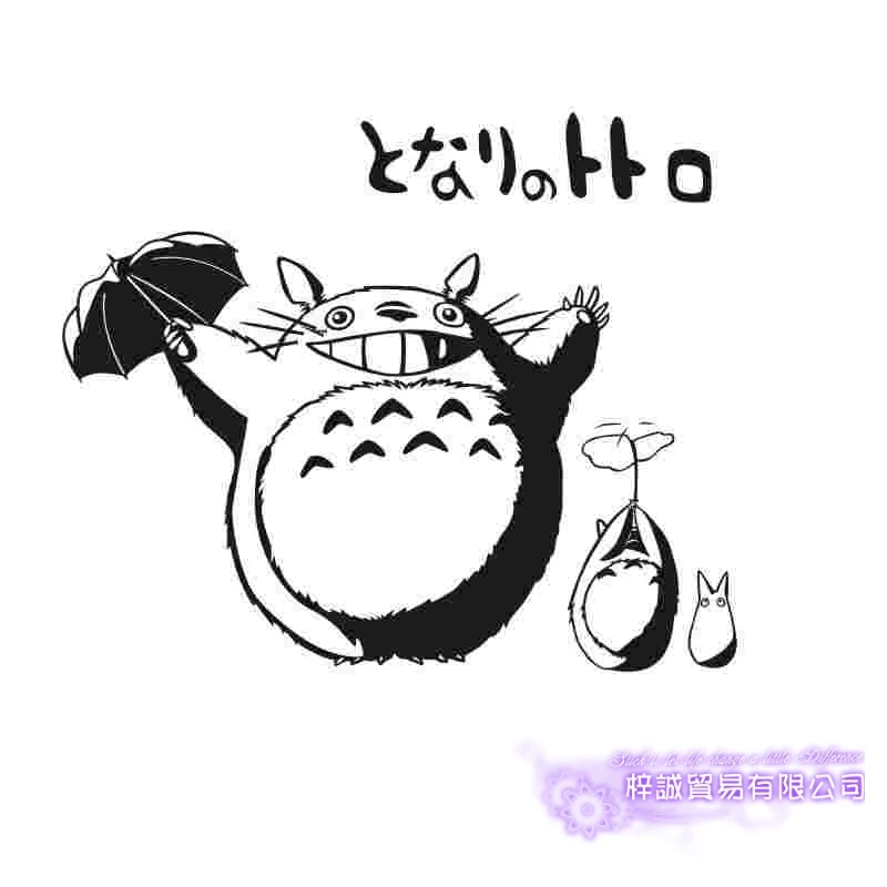 Pegatina Totoro Sticker Anime Cartoon Car Decal Sticker Vinyl Wall Stickers Decor Home Decoration