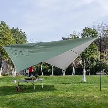 

Shade Canopy Tent Cloth Awning Picnic Mat 3color 290*290cm Portable Durable Sturdy Outdoors Travel Multifunction