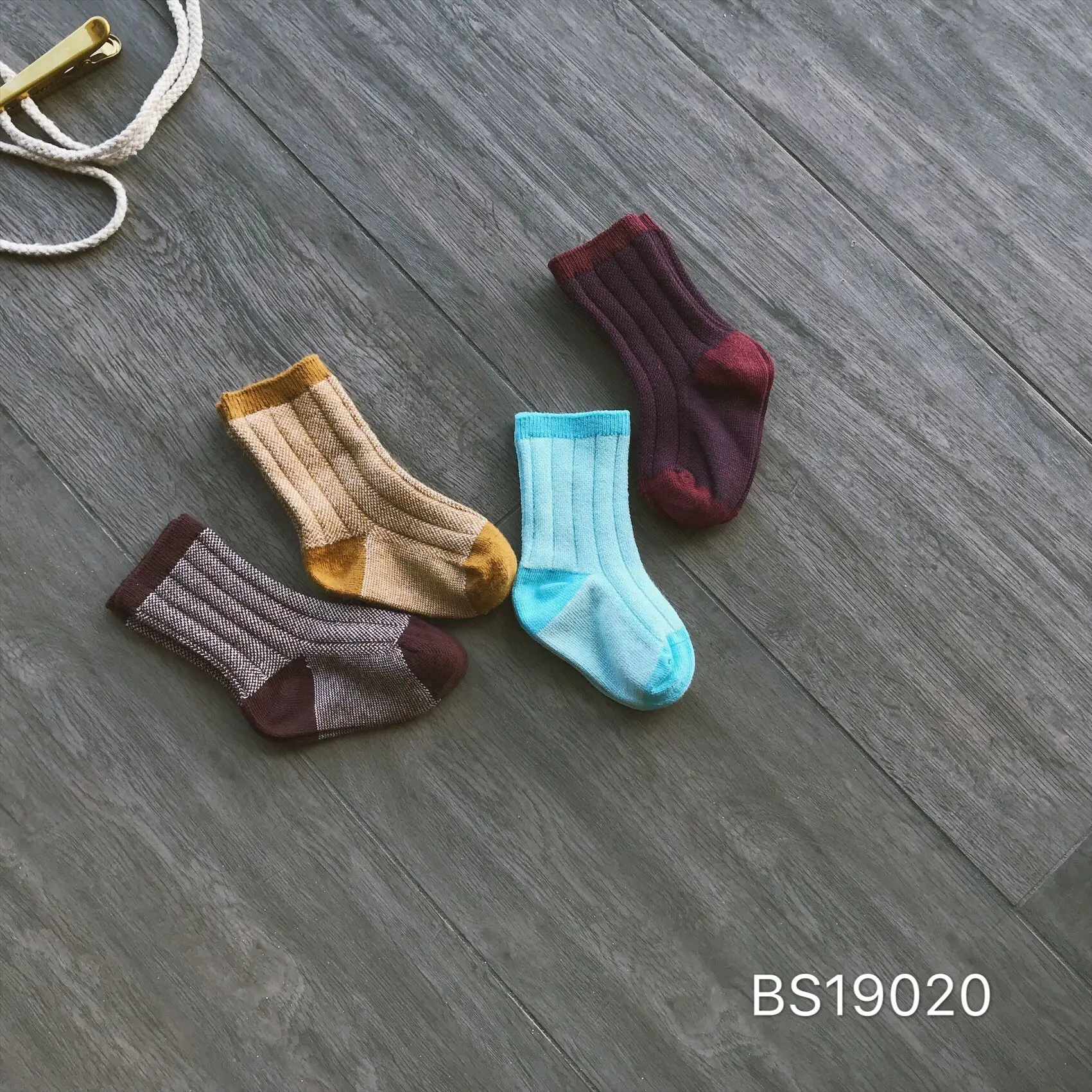 

2019 Spring New Style Two-way Multi-color pin xian Children Short Socks Boneless Handmade Sewing Head