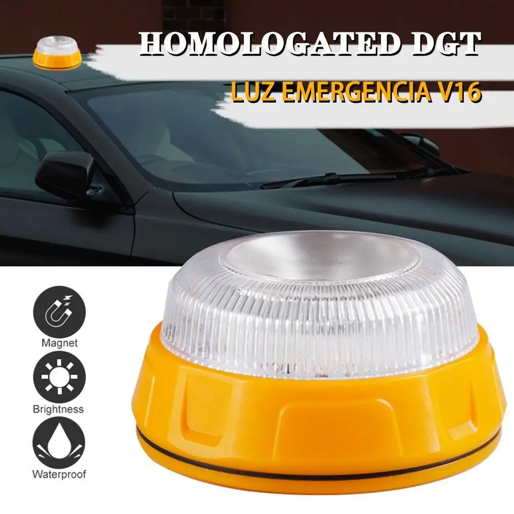 Car Dgt Emergency Light V16 Approved Help Flash Road Flares