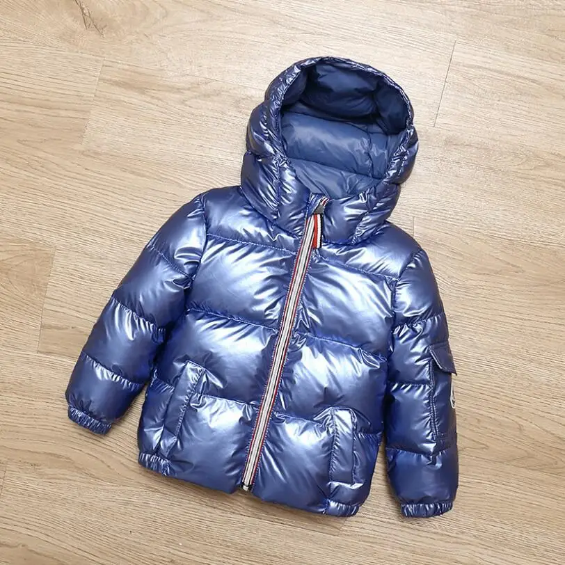 Новая зимняя детская пуховая куртка для детей от 4 до 10 лет яркая пуховая куртка с капюшоном для мальчиков и девочек детское белое пуховое пальто Новинка года