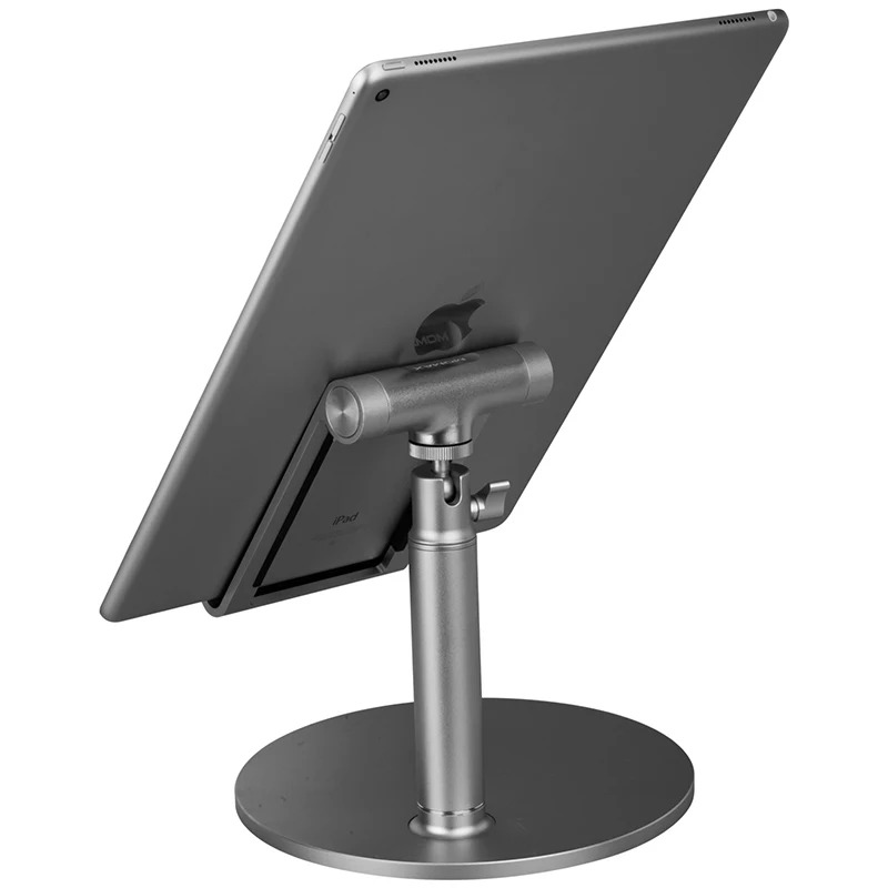 MOMAX iPad air планшет мини компьютерная подставка настольная подставка из чистого алюминиевого сплава для создания светильник с вращением на 360 ° роскошный Элитный выбор