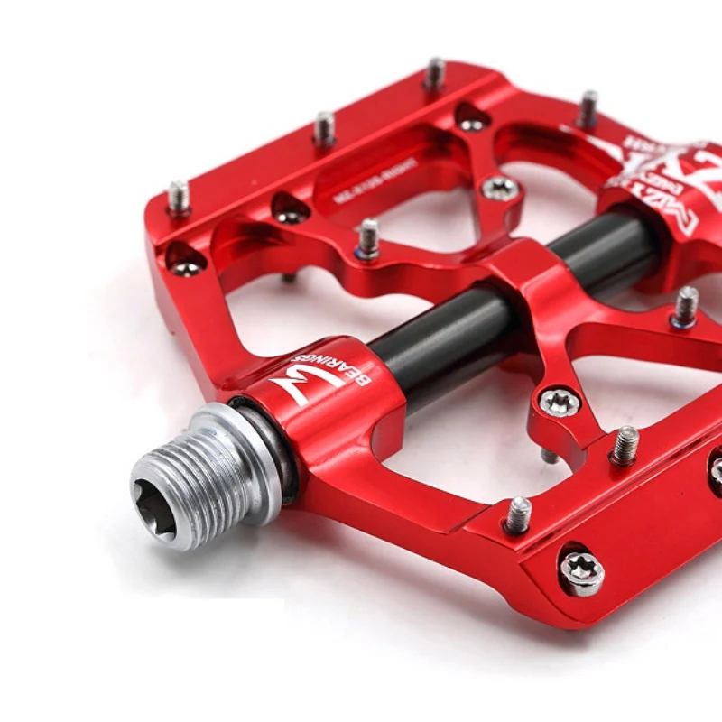 Baratos Pedales de aluminio ultraligeros CNC de 3 rodamientos sellados universales para ciclismo de carretera MTB