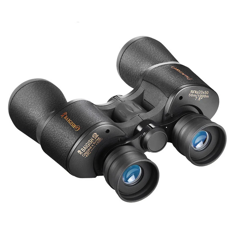 

Genuine Product BAIGISH 20X50 Binoculars High Power High-definition Gold Letter Anti-Counterfeiting Outdoor Low-Light-Level Nigh