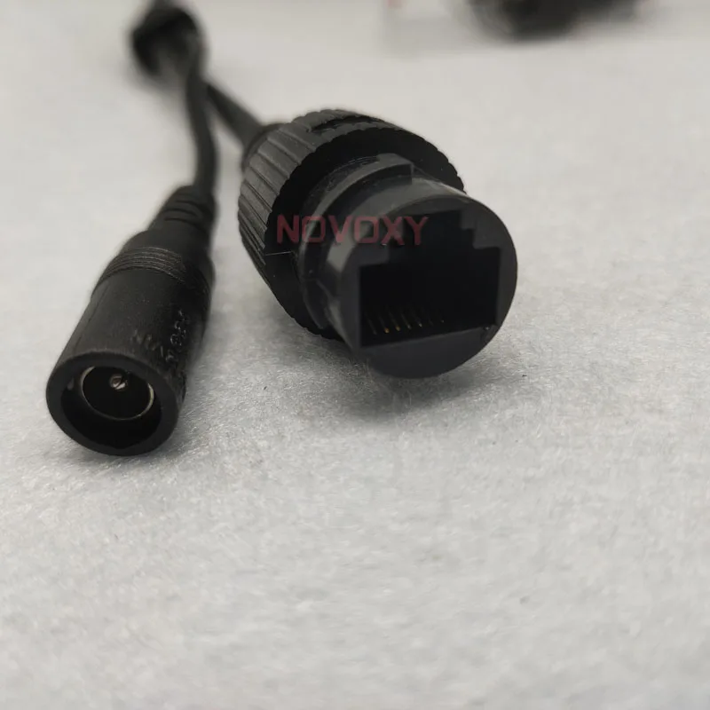 VGOL POE LAN Kabel 70cm - 9-adrig Mit RJ45 & 12V Stecker