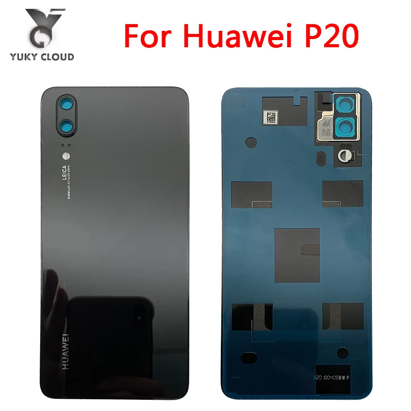 100% оригинальная крышка аккумулятора huawei p20 для P20 заменяет крышку на камеры |