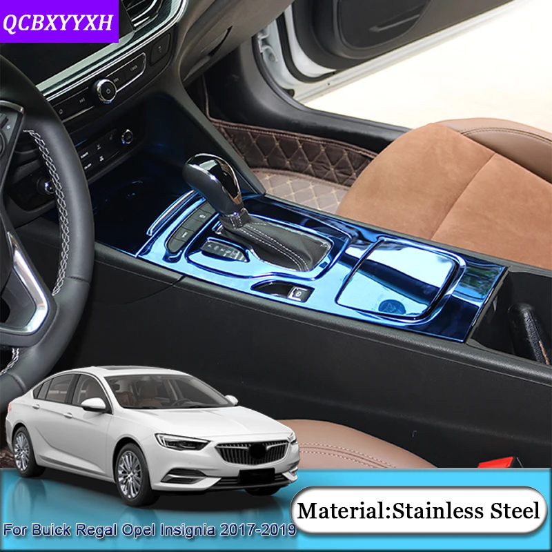 For Buick Regal Opel Insignia 2017-2019 Holden Commodore (ZB)18-19 Car Interior Gear Box Decorative Frames Sequins Cover Sticker