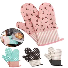 2 предмета рукавицы для микроволновой печи толстые Кухня повар пекарь перчатки рукавицы теплоизолирующая подкладка Пособия по кулинарии инструменты прихватка JS21