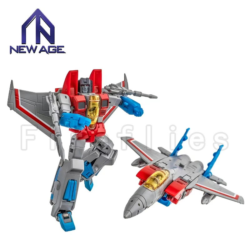 9.8cm NEWAGE NA Transformation Robot Action Figure H13C Lucifer Starscream Anime Model Toy For Gift Free Shipping | Игрушки и хобби