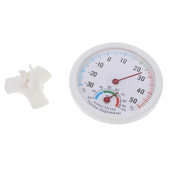

1pc Hot New Mini Indoor Outdoor Hygrometer Humidity Gauge 1pc Temperature Meters