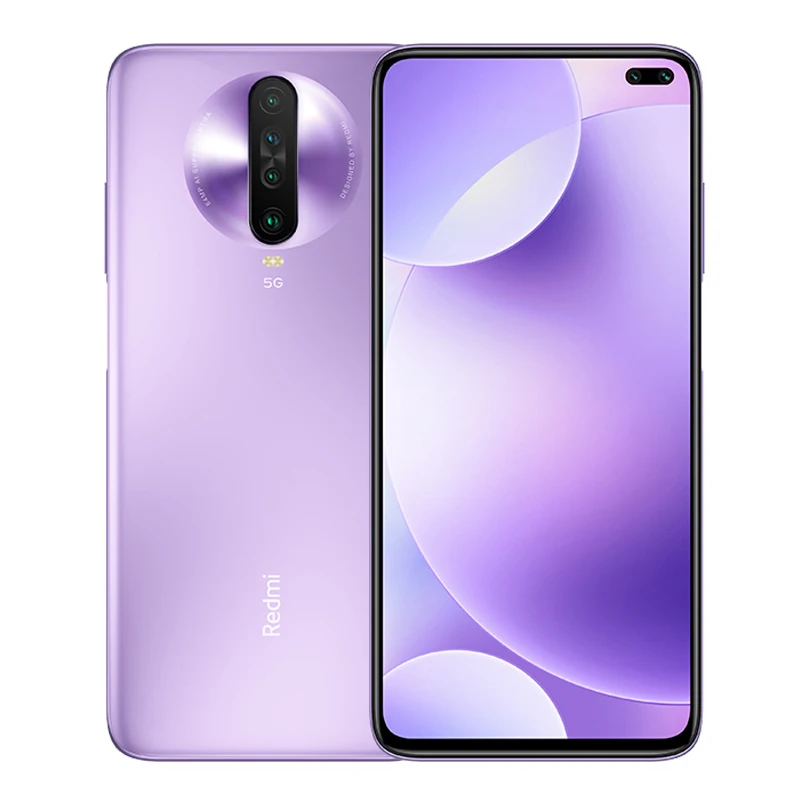 Purple Pre-saleXiaomi Redmi K30 5G 6GB 128GB Смартфон Snapdragon 765G Восьмиядерный 64 мп четырехъядерный камера 120 Гц жидкий дисплей 4500 мАч - Цвет: Purple