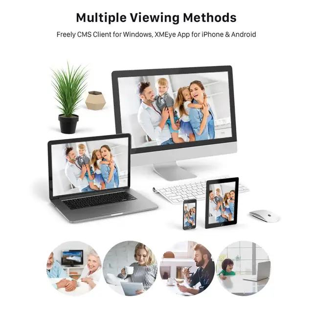 BESDER 4K 8MP 5MP HD H.265 IP Camera 3MP 1080P P2P AI Motion Detection IR Night Vision 48V POE Video Surveillance Outdoor Camera 6