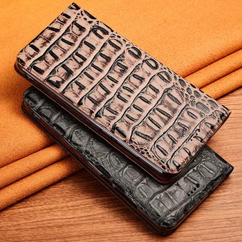 

Phone Case Cover For OnePlus 7 7T 8 Pro Flip Stand Genuine Cowhide Leather Case For OnePlus 8 7 7T Pro
