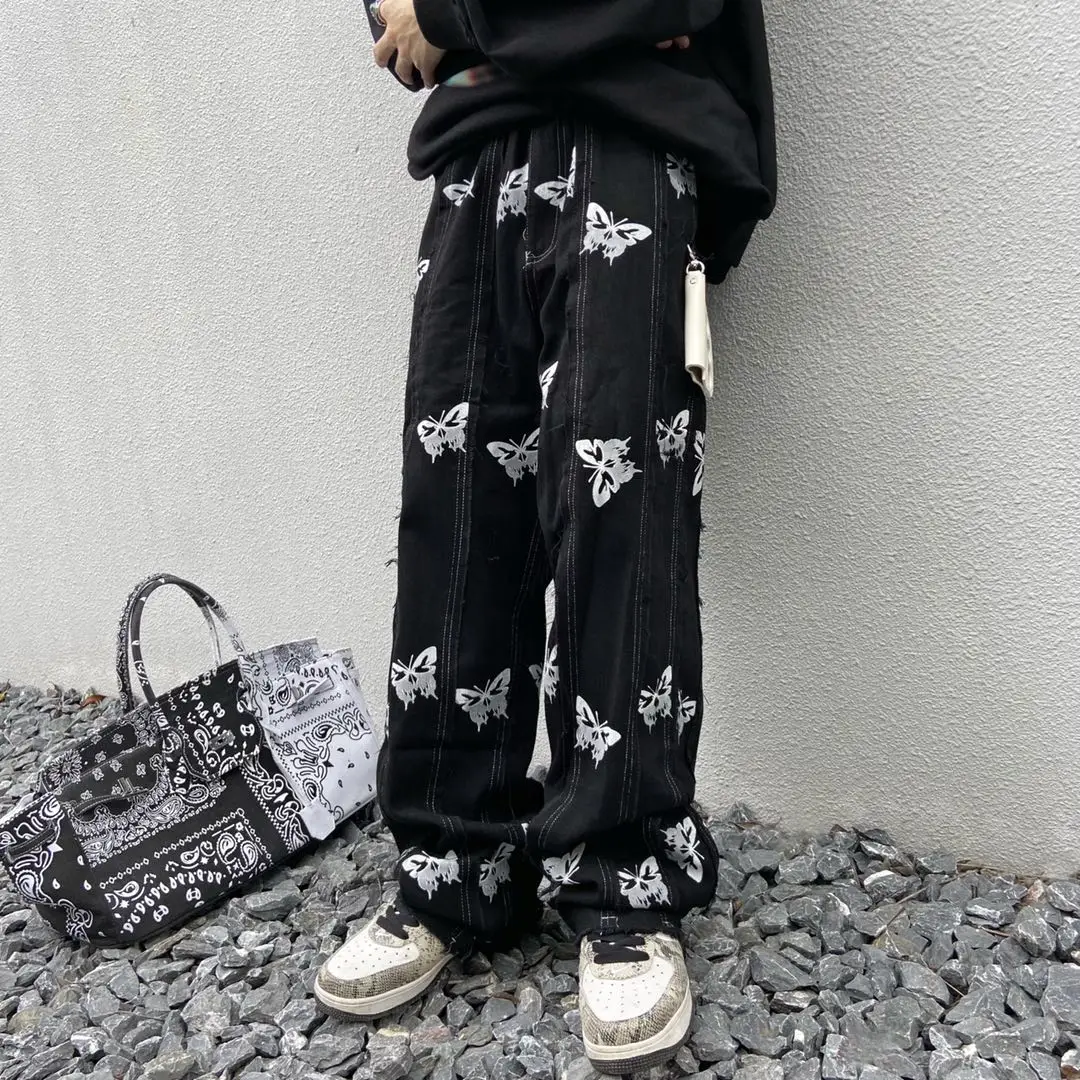 UNCLEDONJM Butterfly Jeans Men's BF 