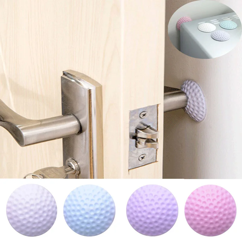 

Door Stopper AntiCollision Wall Protector Door Handle Bumper Stopper Shakeproof Crash Rubber Pad Home Mute Doorknob Silicone Pad