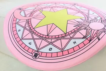 

75CM Circular Cardcaptor Sakura Clow Plush Carpet Sailor Moon Rug Mat Cotton Christmas Gift Toys For Kids