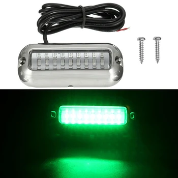 

80W Boat Lights Waterproof 538LM Pontoon Transom Lamps Bulb 10-30 VDC Marine