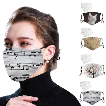

Adults Facemask Outdoor Reusable Face Shield Windproof Mouth Mask Washable Cloth Face Shield Breathable Face Mask mondmaskers