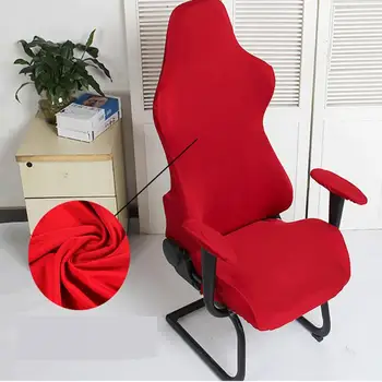 

Washable Soft Armchairs Reusable Computer Seats Home Office Spandex Chair Covers Removable Protector Armchairs