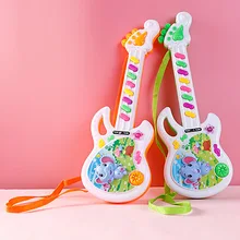 Мини электрическая игрушечная гитара детская музыкальная игрушка милые гитары игрушка обучающая игрушка Дети Гавайские гитары Музыкальные инструменты игрушка#40