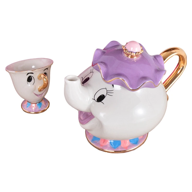 caneca porcelana presente 18k banhado a ouro