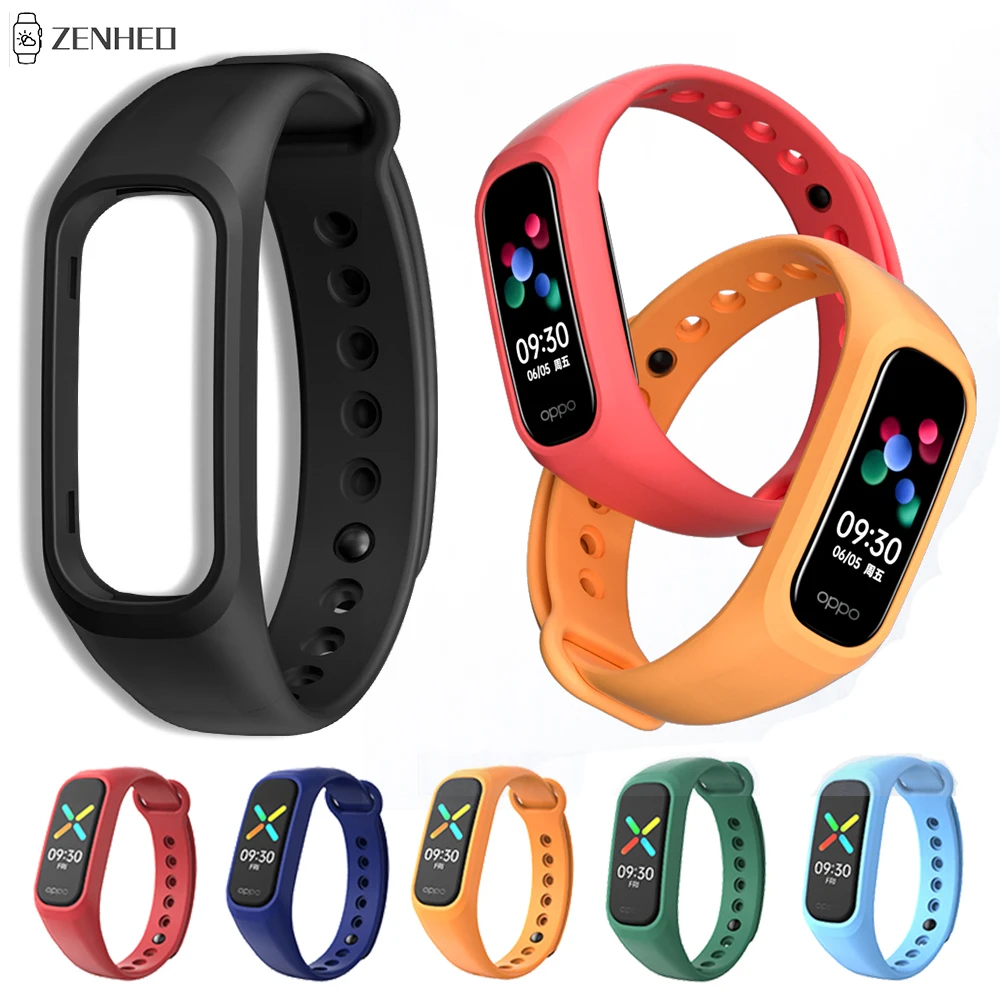 Silicone Wrist Strap for OPPO Band Replacement Bracelet Sports Band