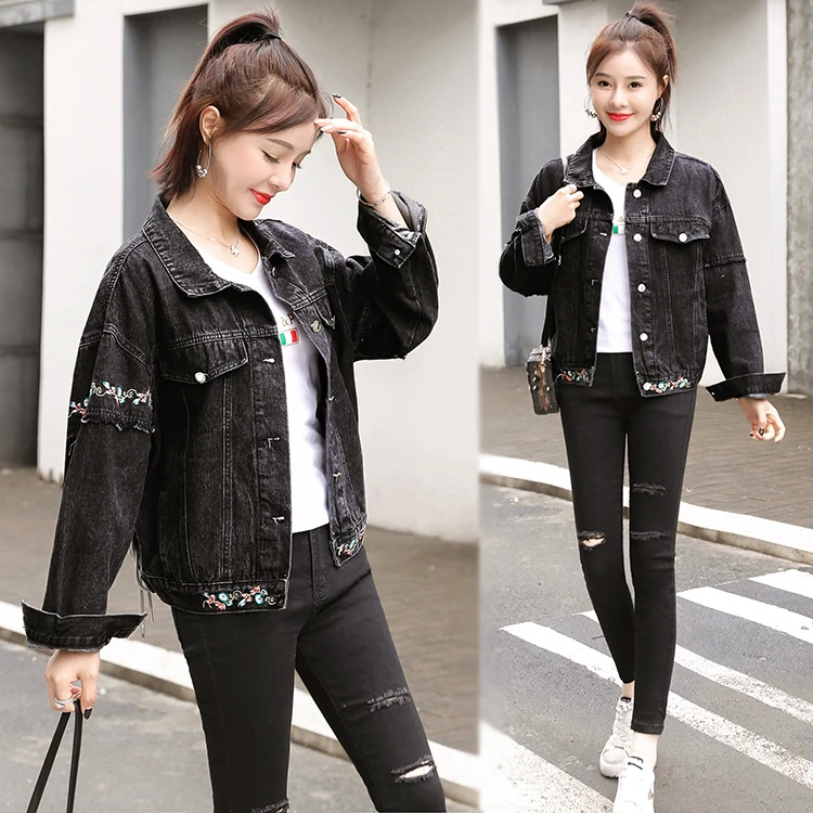 black denim jackets ladies