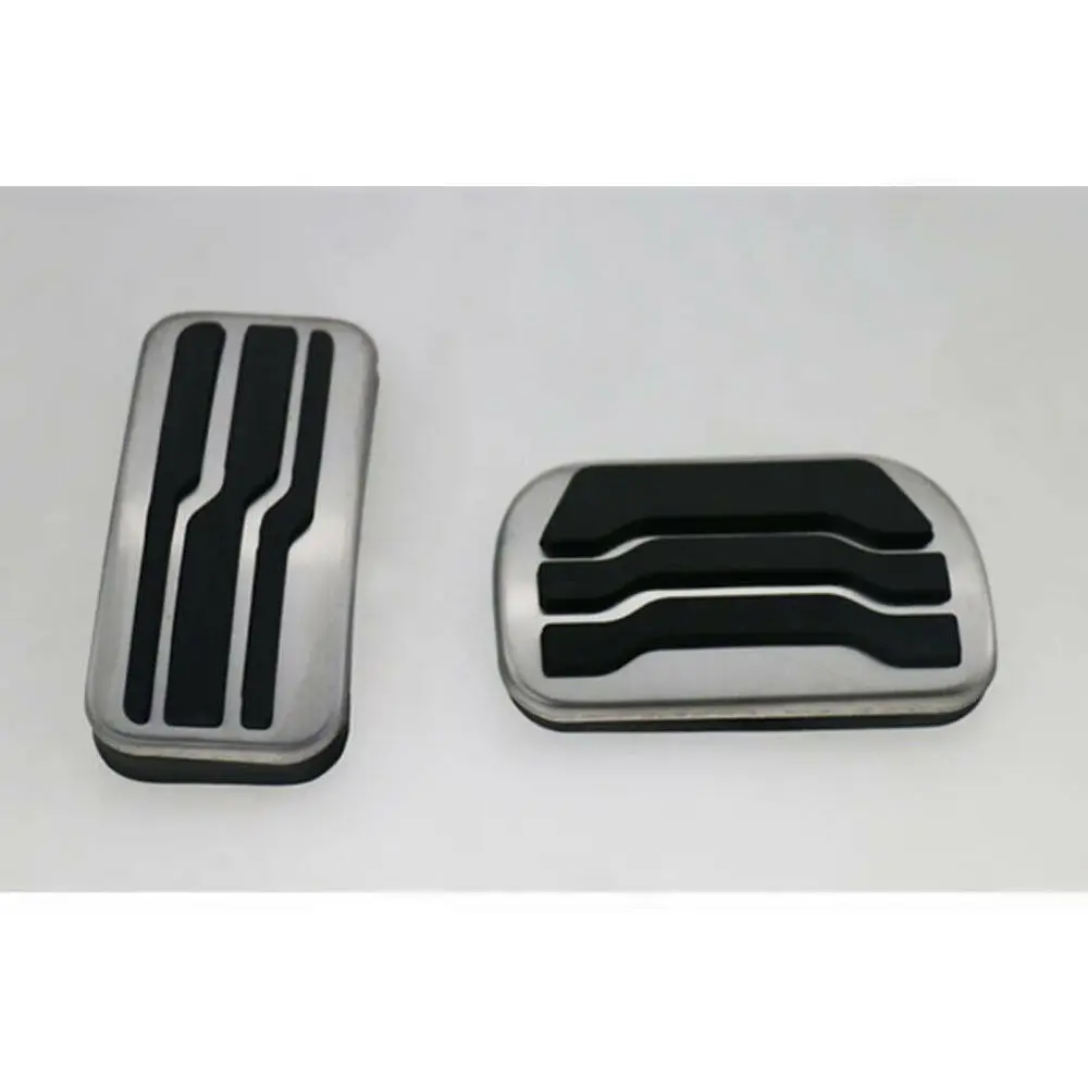 BBQ@FUKA Auto Car Racing Fuel Gas Brake Foot Reast Pedal Pad Cover Plate For Ford Edge 2015-18 No Drill Accessories | Автомобили и