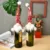 Новые Безликие Рождественские Украшения Вязаные Пожилые Бутылки Вина Крышка Кукла Крышка Вина Бутылка Вина Украшения Подарочный Мешок