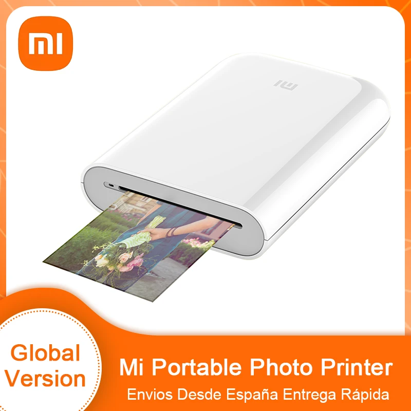 Портативный мини-принтер Xiaomi Mijia AR Printer Paper Mi 3 дюйма | Компьютеры и офис
