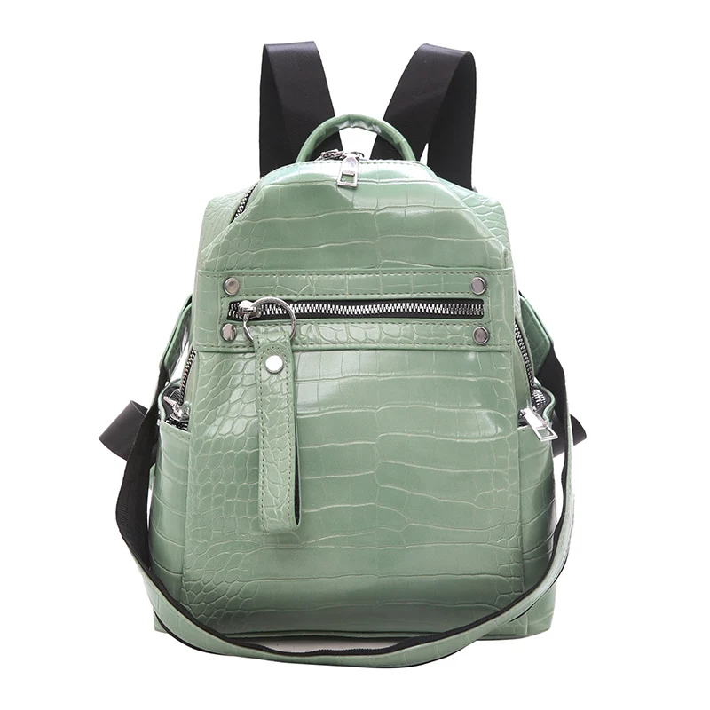 

Fashion Women Backpack High Quality Ladies Pu Leather Backpacks Teenage Girls Female Multifunction School Backpack Mochilas