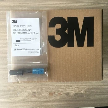 

Good 100PCS 3M SC UPC NPFG 8802-TLC/3 Fiber Optic Fast Connector Singlemode Quick Connectors Tool-less Conn SC SM 3.00mm Jacket