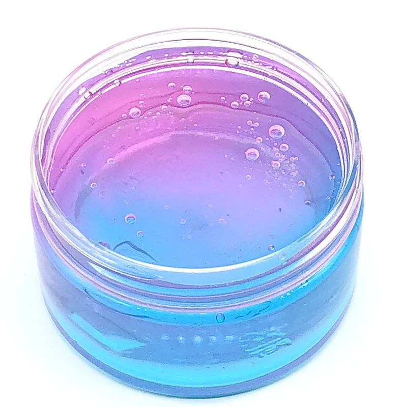 Afdswg Sticky Squishy Slime Crystal Mud Glaseado Lake Transparent Mud Decompression Toy Squishy's Squishies Toy Extrusion