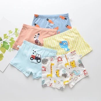 

5 Pcs/lot Briefs Boy For Kids Underpant Cartoon Underwear Panties Boys Children Underpants Panty Boxer Baby Girls Pants Boy's