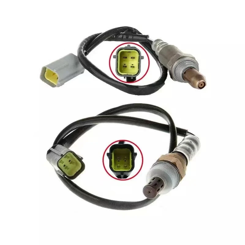 Sensor de oxígeno de 2 piezas para accesorio para Nissan Cube Versa 1.8L Sentra 2.0L 2.5L 07 13 Infiniti G37 370Z Altima + Downstream factory|Sensor de del gas