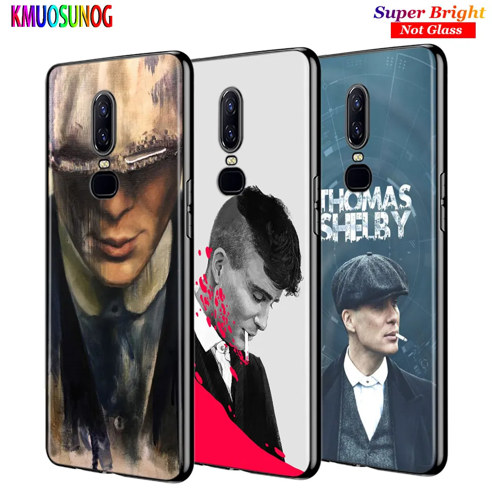 

For OnePlus 7 7Pro Black Silicone Cover Cool Peaky Blinders Back Cover For OnePlus 5 5T 6 6T Phone Case