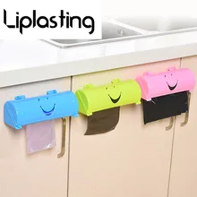 Настенный мешок для мусора шкатулка с отделкой кухонный пластиковый мешок коробка для выдергивания ящик для хранения мини маленькая коробка GHMY